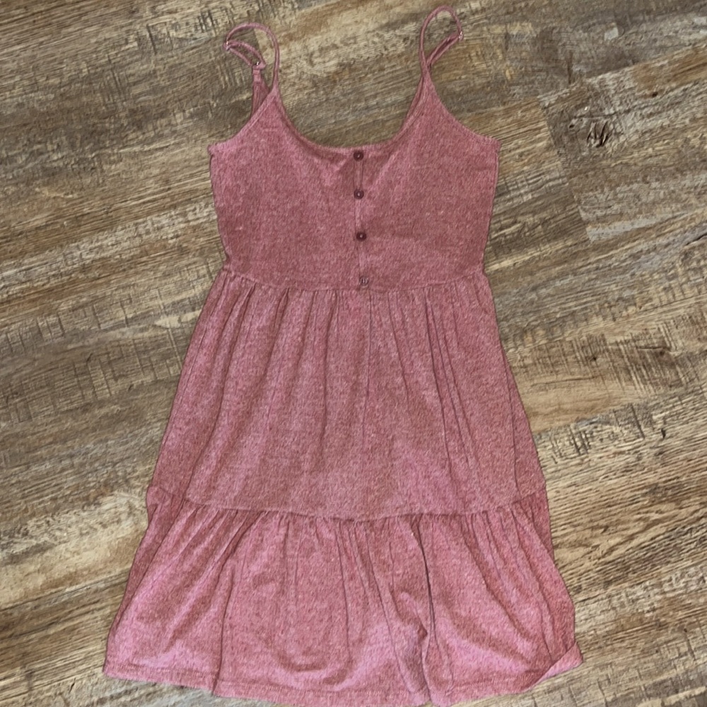 Fall Button Dress